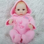28cm Soft Silicone Vinyl Reborn Baby Doll with Clothes