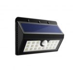 5W Waterproof 20-LED Solar Wall Light Motion Sensor Garden Lamp Floodlight