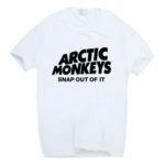 Arctic Monkeys Prints Men’s Cotton Round Collar Short Sleeves T-shirt Top Blouse