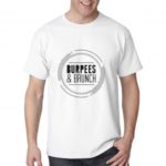 Burpees & Brunch Fitness T-shirt for Men