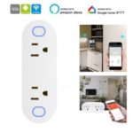 SP201 Smart Sockets with Timing Switch Energy Monitoring Compatible with Amazon Alexa and Google Hom