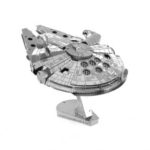 Mini Star Wars Millennium Falcon 3D Metal DIY Assembly Model Kit Puzzle for Adults and Kids