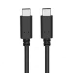 USB3.1 Type C Male to Male Charging Sync Data Cable 10Gbs 5A Current 1m