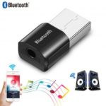 USB Wireless Bluetooth 3.5 mm AUX Audio Music Receiver Car Kit