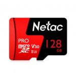 Netac 128GB Pro Micro SDXC TF Memory Card V30UHS-I U3 High Speed Up to 98MBs