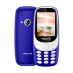 VKWORLD Z3310 Dual SIM Card Dual Standby Mobile Phone with 2.4-inch 3D Screen 1450mAh Battery 2MP Ca