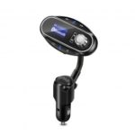 AGETUNR T12 Bluetooth FM Transmitter for Car Hands free Calling with Dual USB Ports