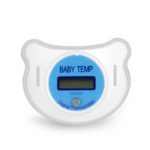 Baby Nipple Thermometer Pacifier LCD Digital Temperature Check Meter – Random Color