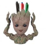 Guardians of The Galaxy Series Baby Groot Flowerpot Cute Model Toy Pen Pot