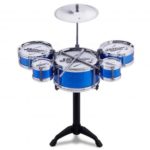 Mini Percussion Drum Set with 5 Drums for Kids