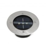 Outdoor Solar 3 LED Buried Ground Light Lamp for Garden Lawn Landscape