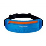 YIPINU Water-resistant Sports Waist Belt Bag with Reflective Patches