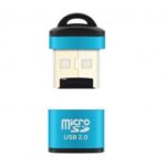 2PCs Mini USB 2.0 Micro SD Card Reader – Random Color