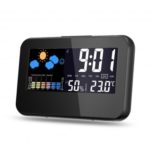 Multifunctional LCD Sound Control Backlit Thermometer Monitor Weather Station