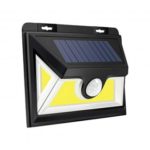 5W Waterproof Solar COB LED Wall Lamp with Motion Sensor for Garden/Yard