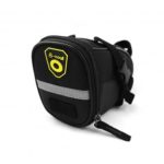 B-SOUL Outdoor Bike Saddle Bag Rear Seat Bag with Reflective Strap