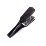 Double-Sided Hair Straightening Brush Comb for Wet/Dry Hair