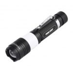 HS-S019 USB Rechargeable Zoom LED Flashlight