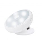 360 Degree Rotatable LED Wall Lights Motion Sensor Night Light for Wardrobe/Cabinet