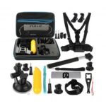 PULUZ 20 in 1 Accessories Combo Kits with Case for GoPro and Other Action Cameras