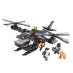 SWAT Police Helicopter Building Blocks Educational Toys
