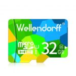 Wellendorff MicroSDHC Class 10 Memory Card 32GB / 64GB / 128GB with SD Card Adapter