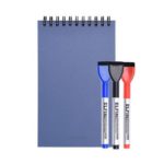 Elfinbook Reusable Smart Notebook Erasable Scratch Memo Pad with 3 Pens