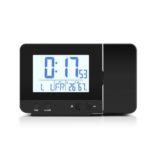 FanJu FJ3531 Digital Projection Alarm Clock with LCD Backlit Screen