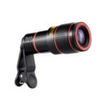 Universal 12X Optical Zoom Clip-on Telescope Camera Lens for Mobile Phone