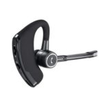 Wireless Bluetooth Headset Ear Hooks with Dual Noise Cancellation and Mic