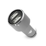 XIAOMI Youpin LP Pure Steel Dual Two-Way USB Smart Car Charger