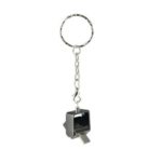 360° Swivel Metal Micro USB TF Card Reader with Keychain