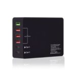 6 USB Travel Charger QC 3.0 Fast Charger with 4 USB Ports and 2 Type-C Ports