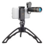 APEXEL Clip-on 16X Zoom Telephoto Lens for Mobile Phone with Tripod