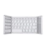 Foldable Wireless Bluetooth Keyboard with Touchpad for iOS/Android/Windows