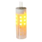 G4 Base Bi-Pin Flickering 36-LED Light Bulb Dynamic Fire Decorative Lamp for Festival Party