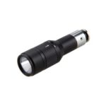 Portable 800lm LED Flashlight Car Cigarette Lighter Charging Torch