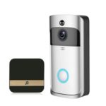 Smart Wireless WiFi Security DoorBell Video Door Bell with Night Vision Plug-in Chime Visual Recording