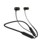 W8 Bluetooth 4.2 Magnetic Switch Hanging Sports In-Ear Earphones with Mic