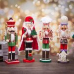 1PC Christmas Nutcracker Soldier Santa Claus Chef Guard Figurine Home Decor