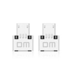 DM USB to Micro USB Male OTG Adapter 2Pcs/Pack