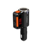 Earldom Dual-USB Bluetooth Car Charger Car Cigarette Lighter with FM Transmitter