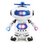 Electronic Smart Dancing Robot with Dazzling Light & Music – English Version