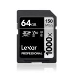 Lexar Professional 1000X 64GB Micro SDHC UHS-II U3 150MB/s Memory Card