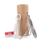 Men’s Shaving Razor Kit Facial Cleaning Set Shaving Razor Comb Scissor