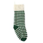 Woolen Knitwear Christmas Decoration Candy Snack Hanging Sock – 46cm