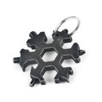 19 in 1 EDC Stainless Steel Snowflake Multi-tool Outdoor Keychain Screwdriver Bottle Opener