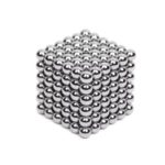 216Pcs/Set 5mm Magnetic Balls Buckyballs DIY Building Toys – Silver