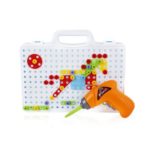 Assemble Building Block Electric Drill Toy for Child