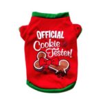 Breathable Christmas Style Pet Warm Clothes Puppy Jacket
